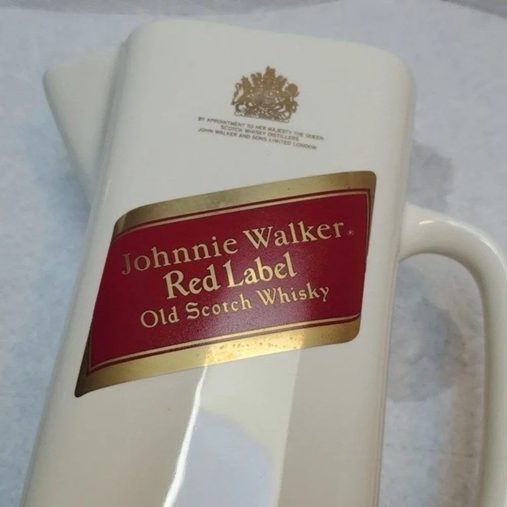 Johnnie Walker Red Label Old Scotch Whiskey Vintage Jug  by WADE  PDM England
